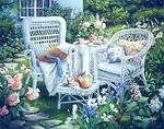 Garden paintings