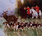 Hunting paintings