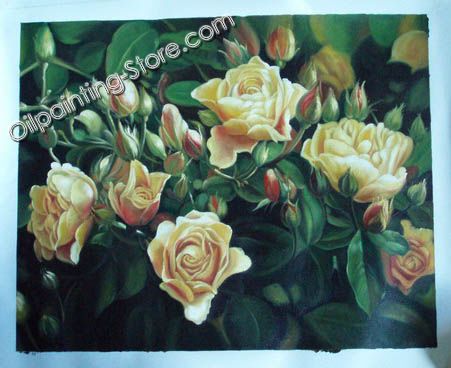 Sample flowers painting