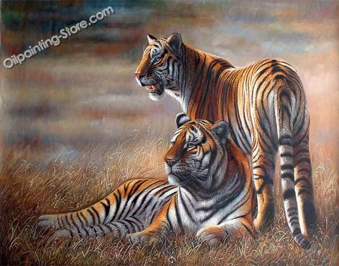 Sample tiger painting