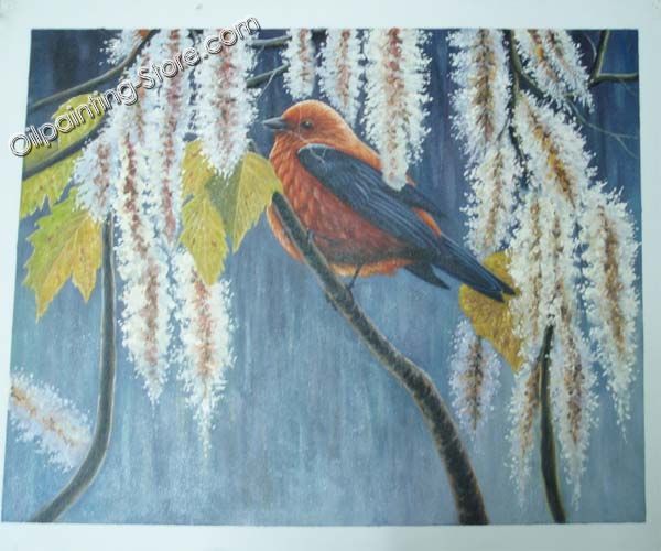 Sample bird painting